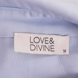 Love &amp; Divine skjorte bl m sort blonde M (B1)