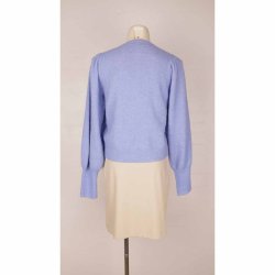 Part Two strik cardigan lysebl 56% alpaca M (B1)