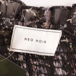 Neo Noir bluse ciffon NY! gr/sort polymix 40 (B1)
