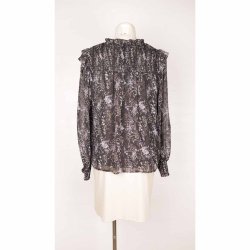 Neo Noir bluse ciffon NY! gr/sort polymix 40 (B1)