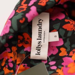 Lollys Laundry skjorte lilla/pink blomsterprint S (B1)