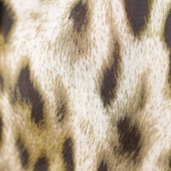 N skjorte grn/beige leopard visc./poly str. m (B1)
