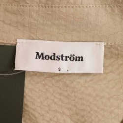 Modstrm lang khaki skjorte NSN str. small  (B1)