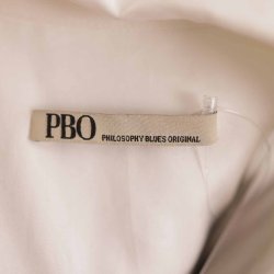 PBO lang smal hvid skjorte m manchetter 38 (B1)