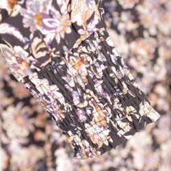 In Front kort tunika kjole black/rosa NSN str. M (B1)