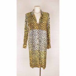 Karen by Simonsen skjorte kjole leo print visc. 36 (B1)