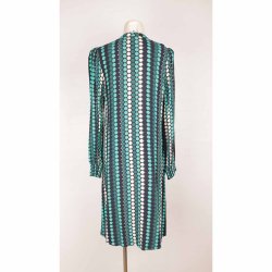 Culture kjole viscose let a-snit viscose grn  M (B1)