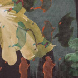 In Front kort jersey kjole rosa/brun/sort poly M (B1)