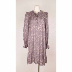 Karen by Simonsen kort kjole gr/rosa camo M (B1)