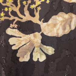 Selected Femme smuk kjole sort/golden M (B1)