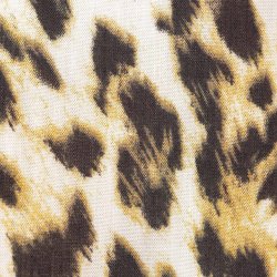 Magasin kort leopard kjole basic viscose str m (B1)