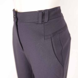 PBO navy bukser smalle jersey viscose punto XS (B1)