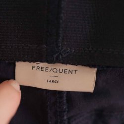 Freequent navy leggings m hj talje elastiske L (B1)