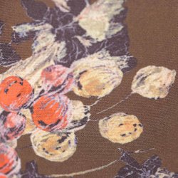 Marc Lauge bukser brun m print polymix 40 (B1)