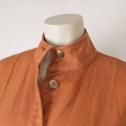 La R�uge kort vid jakke rust kanvas oversize S  (N54)