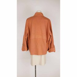 La R�uge kort vid jakke rust kanvas oversize S  (N54)