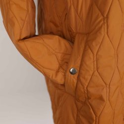 Globalfunk quilt jakke orange rust XL  (8)