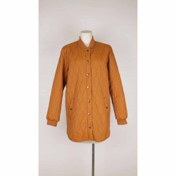 Globalfunk quilt jakke orange rust XL  (8)