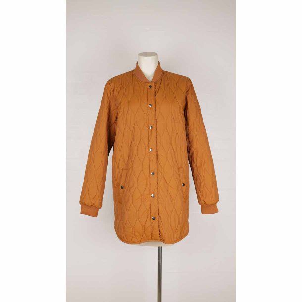 Globalfunk quilt jakke orange rust XL  (8)