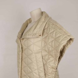 Copenhagenmuse kort dyne vest m guldzip XS/S (N54)