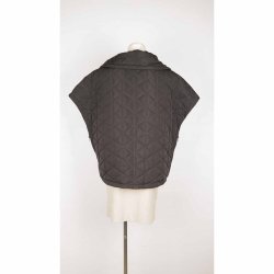 CopenhagenMuse sort dyne vest quilt str XS/S (N54)