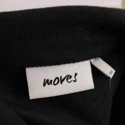 Moves s�t m jakke + nederdel sort/creme 36 (N94)