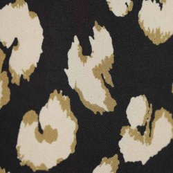 Love&Divine kort tunika kjole sort m beige poly S (N61)