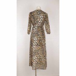 MAPP midi kjole leo slis foran NY! 100% polyester  (2)