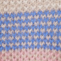 Numph strik tr�je m V-hals multifarvet striber L (N67)