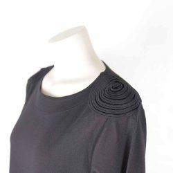 Bitte Kai Rand sort kjole let a-snit NY! 1799- 2XL (N98)