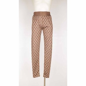 Hype the Detail leggings brune m beige print S (B16)