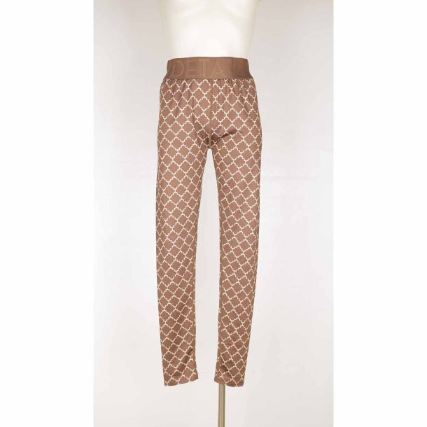 Hype the Detail leggings brune m beige print S (B16)