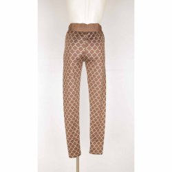Hype the Detail leggings brune m beige print S (B16)